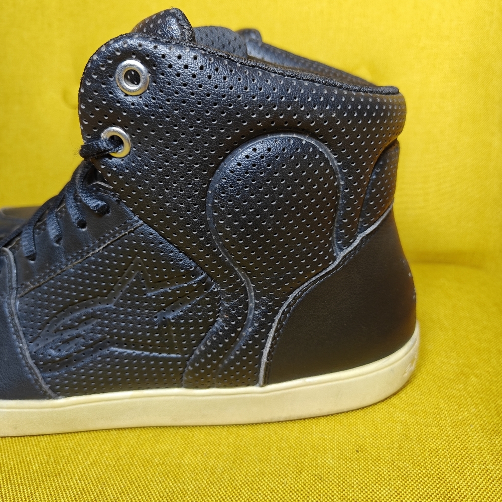 Alpinestars Anaheim Motorcycle riding  Black Leather Boot Men's Shoes Size 11.5 - Picture 4 of 10